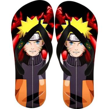 Imagem de Chinelo Naruto Adulto Infantil Unissex - HenriqueShop, Modelo 1, 45/46