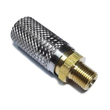 Imagem de Aopkeo Adaptador de liberação rápida PCP Airsoft Air Charging 1/8BSPP (G1/8) 8 mm macho acessórios para caça ao mamilo (rosca 1/8BSPP)