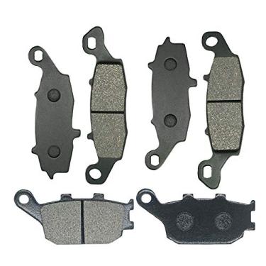 Imagem de S SYUU Pastilhas de freio dianteiras traseiras compatíveis com Suzuki 650 DL650 DL 650 VStrom 2004-2024, DL 1000 DL1000 1000 V-Strom 2002-2010, SV650 SV 650 2003-2015, GSR 750 2011 - 2016 FA229 FA231