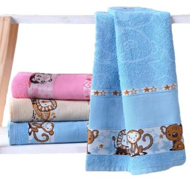 Imagem de Kit 4 Toalha De Rosto Infantil Toalhinha de Boca Mão Bebe Menina Menin