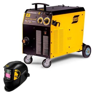 Imagem de Máquina de Solda MIG/MAG Smashweld 277X 250A à 100% 220/380V + máscara