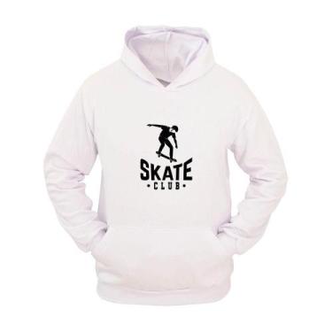 Imagem de Moletom Masculino Canguru Flanelado Skate Club Inverno - Ragor, G, Bra