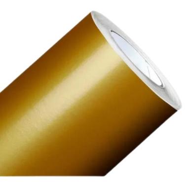 Imagem de Adesivo Vinil Dourado Envelopamento 10m x 45cm - Fogão, Geladeiras, pr