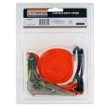 Imagem de Catraca Para Carga 25mm X 4,5mt 100KG- Starfer