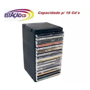 Imagem de Porta Cd - Rack Newness Capacidade 16 Cds