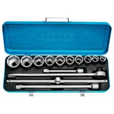 Imagem de Jogo de Soquete Sextavado e Acessórios com Encaixe 3/4 Pol.  - GEDORE