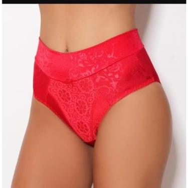 Imagem de Calçola Calcinha Tangão Cintura Alta Lycra Rosset Rossete Duloren Dulo