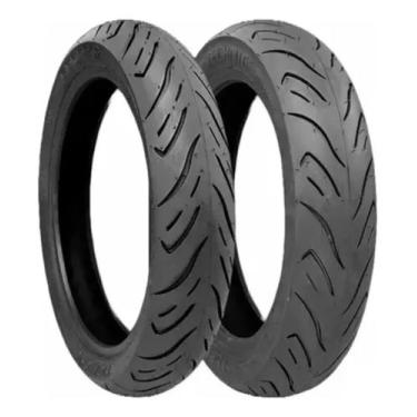Imagem de Par Pneu 275-17+110/80-14 Sport R Biz/pop Balão Technic C/c