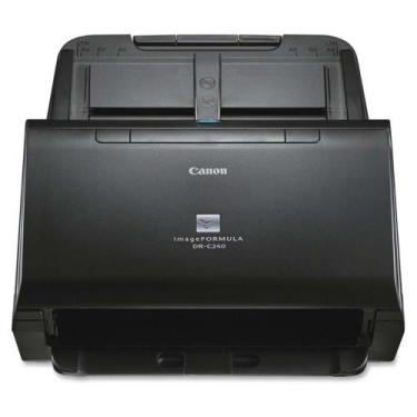 Imagem de Scanner Canon imageFORMULA DR-C240  Conexão USB Até Tamanho Ofício ADF