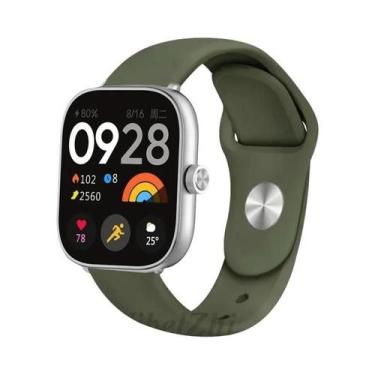 Imagem de Pulseira de Silicone para Redmi Watch 4 e Xiaomi Mi Band 8 Pro - Macia