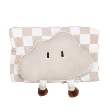 Imagem de Cobertor Aquecido, Cobertor Elétrico USB Com Almofada, Macio, Felpudo, Fofo, Aconchegante, Peludo e Confortável, Cobertor Quente, para sofá, Cama, Cadeira, sofá, Quarto, 45 X