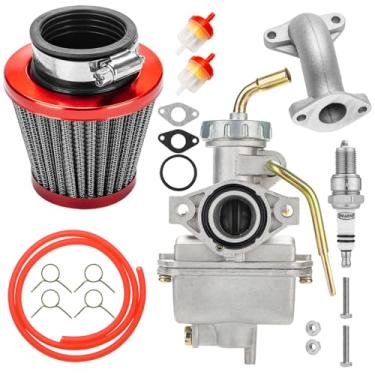 Imagem de Kit de carburador PZ20 para refrigerador Tao tao 125cc 110cc 50cc 70cc 90cc Kazuma Baja quadriciclo chinês 4 rodas SunL NST Roketa Loncin Lifan XR80 CRF70 4 tempos motor Go Kart Pit peças de bicicleta