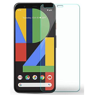 Imagem de for Google Película protetora de tela para Pixel 4 XL de vidro temperado, (2 peças) película protetora de tela antiestiramento fina para Pixel 4XL