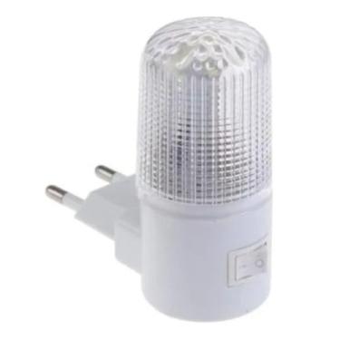Imagem de Luminária De Tomada Abajur Led Mini Luz Noturna Bivolt