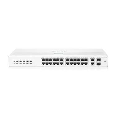 Imagem de Aruba a Hewlett Packard Enterprise company Aruba Instant On 1430 Switch Ethernet Não Gerenciado De Camada 2 De 26 Portas Gb | 26X 1G | 2 Portas De Uplink Sfp | Sem Ventilador | Cabo Americano