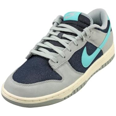 Imagem de Nike Dunk Low Retro Premium Tênis masculino (FB8895-001, pedra-pomes clara/obsidiana escura/leite de coco/geada verde), Pedra-pomes clara/obsidiana escura/leite de coco/geada verde, 40