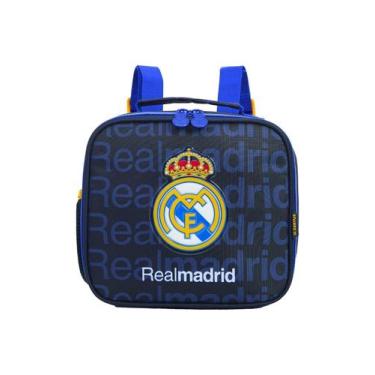Imagem de Lancheira Bolsa Térmica Escolar Real Madrid  14384 - Xeryus