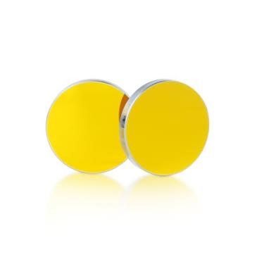 Imagem de Lentes de máquina de corte e gravação a laser CO2, lentes refletivas de silicone, adequadas para potência a laser de 40 a 600 W. (Diâmetro: 12,7 mm (0,5 pol)/Thk 3 mm-3 peças)