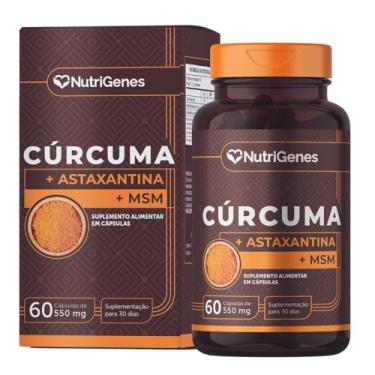Imagem de CÚRCUMA+ MSM + ASTAXANTINA 500MG – 60CAPS