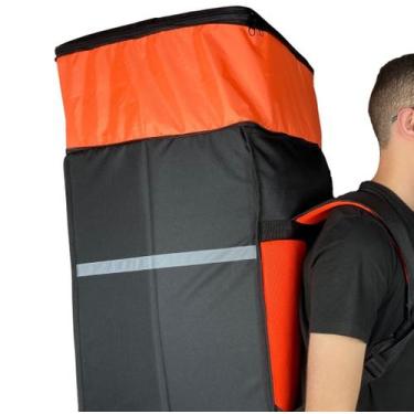 Imagem de Mochila Motoboy Grande 170 litros Impermeável Cargueiro Bag - Erevenda
