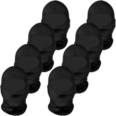 Imagem de Kit 8 balaclavas balaclava touca toca ninja bandana UV50+ - EX311, Pre