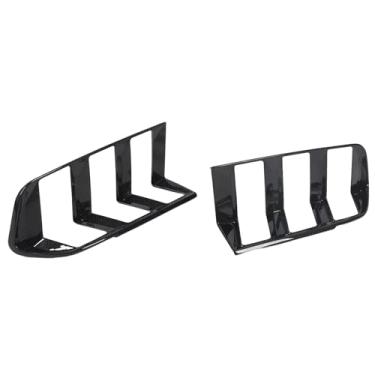 Imagem de Akozon 1 par de Fibra de Carbono de Carbono Seco Brilhante Tampas de Moldura de Moldura para S650 - Upgrade de Moldura de Luz Traseira Elegante