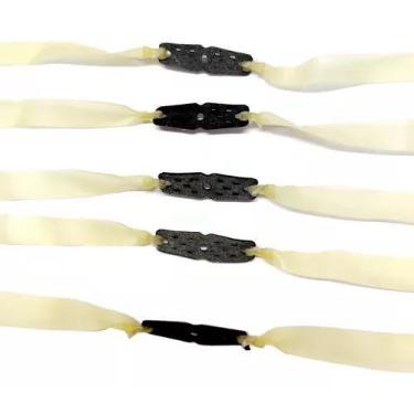 Imagem de Kit 5 Elástico Estilingue Atiradeira 1,8 Mm Potente - MinyMix