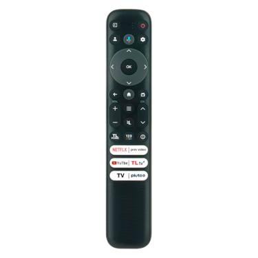 Imagem de Controle remoto de voz de substituição RC813 FMB2 compatível com TCL QM850G Series QLED 4K Smart Google TV 85QM850G 65QM850G 75QM850G 98QM850G 85Q650G 55Q750G 55Q650G 65Q650G 75Q650G 650G, 6 5Q750G