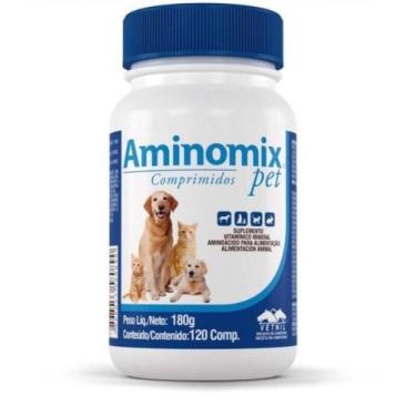Imagem de Aminomix Pet 120 Comprimidos 180 gr - Vetnil