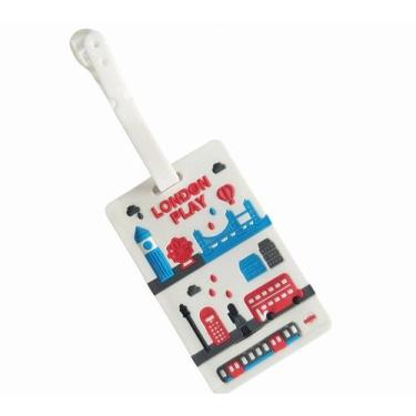 Imagem de Tag Identificador de Mala de Viagem e Mochila, London Play - We Go To