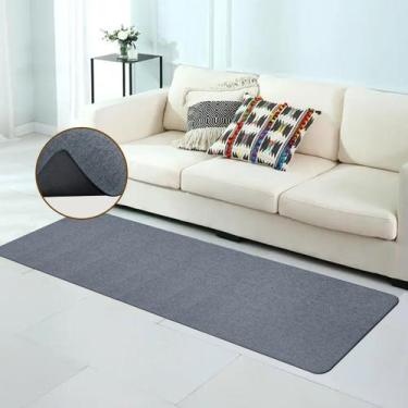 Imagem de 2 Tapete Passadeira Antiderrapante Absorvente Ln 45x160 Vr - IDEALIZA,