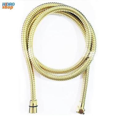 Imagem de Flexível 1,8 M Dourado para Ducha Deca Docol Fabrimar Forusi - 4260040
