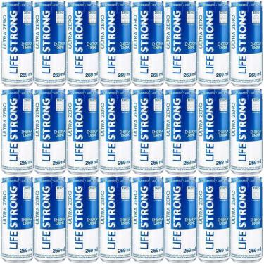 Imagem de Energético Life Strong Energy Drink 24 unidades Tradicional