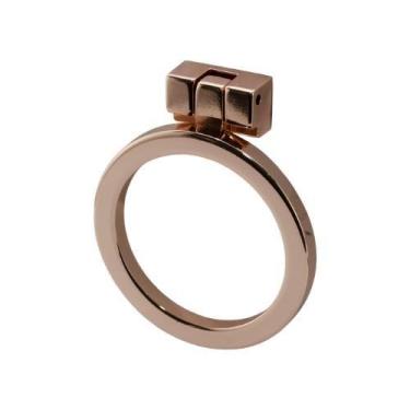 Imagem de Puxador P/ Móveis Argola Jalapa Cataforese Cobre Brilho - TORRALBA, Co