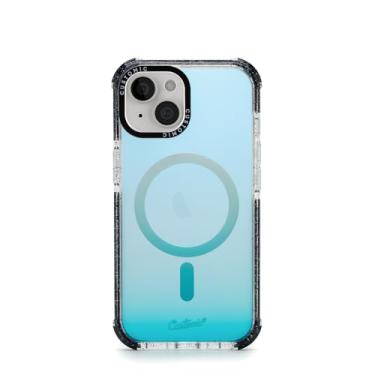 Imagem de Customic Capinha Case Capa para Celular iPhone 15 (6.1"), Impactor Deep Space Anti Impacto Proteção Militar 4 metros contra quedas, Compatível Mag-Safe, Antiamarelamento, Azul