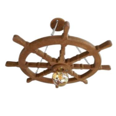 Imagem de Kit 3 Lustre Luminária Pendente 65Cm Leme De Navio 1B - Eco.Start