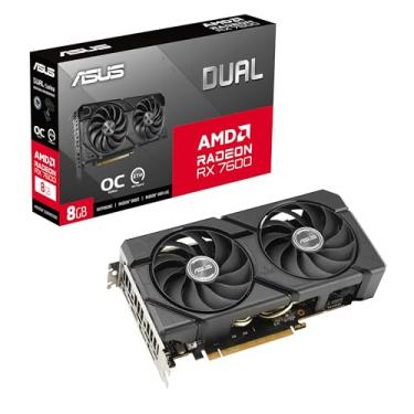 Imagem de PLACA DE VIDEO ASUS DUAL RADEON RX 7600 EVO OC EDITION 8GB GDDR6 128 BITS - DUAL-RX7600-O8G-EVO