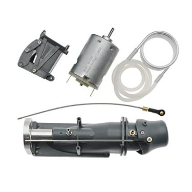 Imagem de Generic RC Boat Jet Pump Boat Water Pusher Universal Universal para Frente Ejetor Ejetor Spray Abruta de água RC Partes de Barco para Barco, Cinza