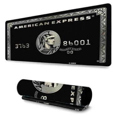 Imagem de Mouse Pad Gamer Profissional Grande Confortavél Anti Derrapante 90x55cm Black Card