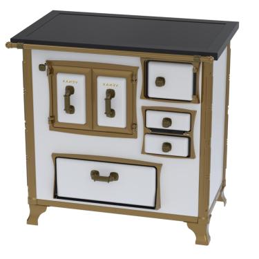 Imagem de Fogao a Lenha Venax GII n 1 Renaissance Premium Branco SE