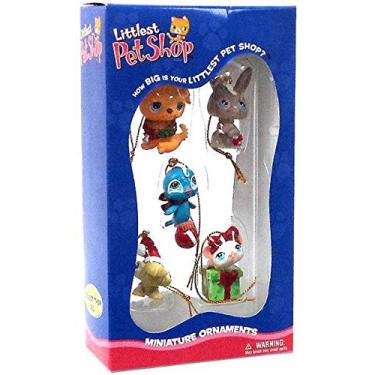 Imagem de Littlest Pet Shop Miniature Ornaments Set [Puppy, Bunny, Birdie, Turtle & Mouse]