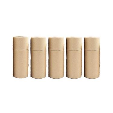 Imagem de Caixas de papelão vazias de papel kraft, caixa de embalagem de frasco de óleo essencial, caixa de embalagem de tubo de papel para presente, caixa de embalagem com tampa redonda de papelão, 5 peças (20 ml)