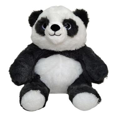 Imagem de Panda De Pelúcia Macio Infantil 23 Cm