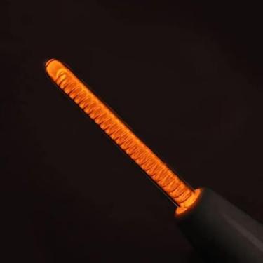 Imagem de Eletrodos de Alta Frequência para Terapia Facial, Kit com 4 Tubos de Vidro, Tratamento de Acne e Rejuvenescimento (Varinha Vermelha)