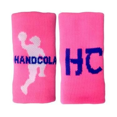 Imagem de Munhequeira HandCola 16 cm (par), Fúcsia