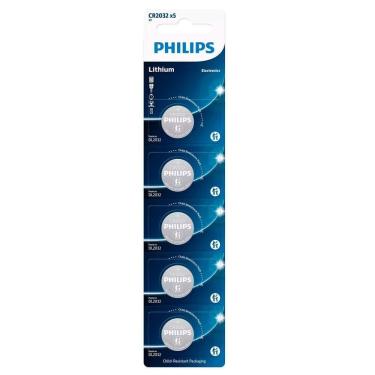 Imagem de 5 Baterias Cr2032 Philips