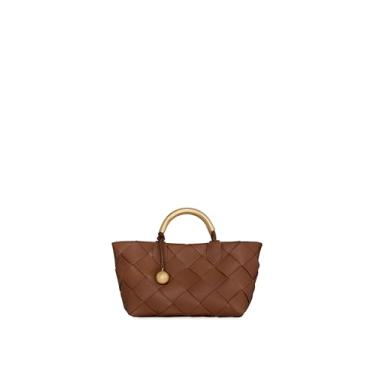 Imagem de Rebecca Minkoff Mini bolsa Frankie Tecida, Tawny, Tawny