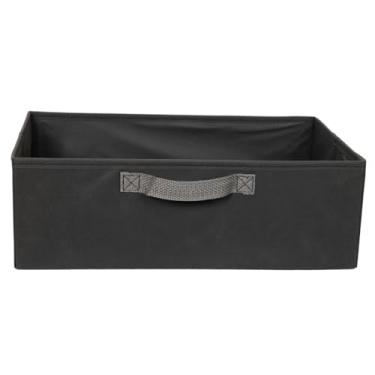 Imagem de Caixa Organizadora Grande Armário Closet Alça - CINZA