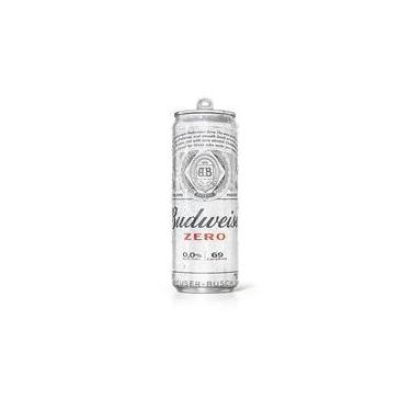 Imagem de Cerveja Budweiser Zero Lata Sleek 350ml Caixa c/ 8 un - ambev