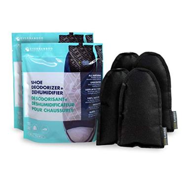 Imagem de Ever Bamboo Conjunto de saco desodorizador de sapatos com carvão de bambu natural (2)
